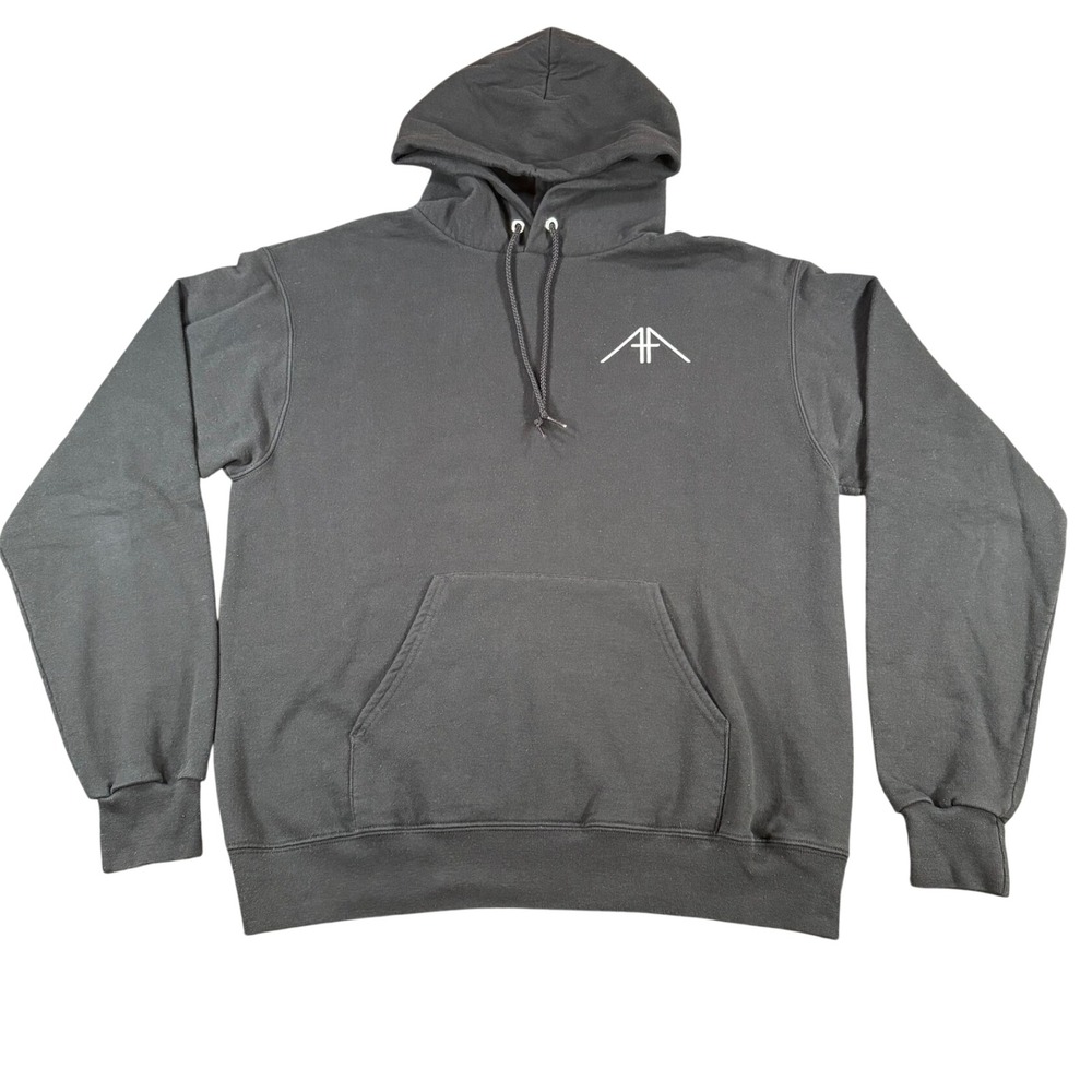 Champion Adam Agee Eco Authentic Hoodie Mens Medium Black Pullover S700 BK